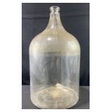 Vintage 5 gallon glass bottle marked ï¿½1942 5007