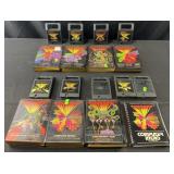 9 vintage Magnavox Odysset2 video game