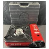 Joy Cook portable butane range with case, model