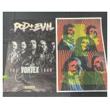 Promotional band poster for modern rock band Pop