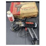 Weller Expert soldering gun and Stay-clean flux,