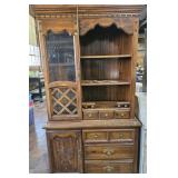 Styline Ferdinand Wooden Lighted cabinet.