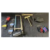 Tools: Hex Wrenches, Allen wrenches, Hacksaw,