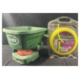 Scottï¿½s Turfbuilder min spreader & Rino-Tuff