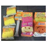 Dish Daddy wand with 3 refills. Scrub Mommy