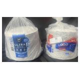 Paper Plates 204 pack, Dixie Paper Plates 186