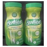 2- Benefiber Fiber supplement 205 Powder Servings