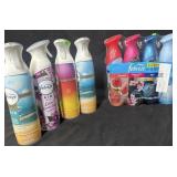 8 count of febreze air mist, each 8.1oz.
