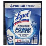 4-32 fl oz Lysol toilet bowl cleaner