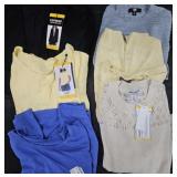 Women's size Medium blazer and shirts. Most New