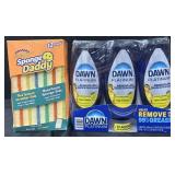 Sponge daddy 12 pack. 3 pack of dawn platinum