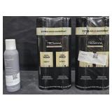4- Trssemme hair spray 14.6oz each. Living proof