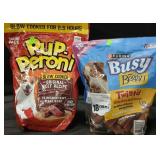 Busy with beggin 18 ct value pk. Pup-peroni 46 oz