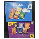 Classic snack chips 50 count 1oz bags. Frit9 Lay