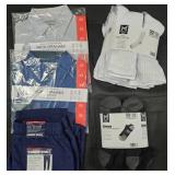 Men's size X-Small shirts, pants and 2 packages