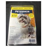 Pet Armor plus for small dogs, kills fleas,