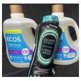 Two 210FL oz ecos plant powered laundry