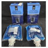 2- Foaming hand soap dispensers and 2- hand soap