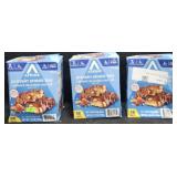 3- Atkins protein snack bars 18 count each box