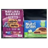 32-2oz Natureï¿½s Bakery fig bars & 12-1.3oz