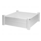 Garden Wizard Classic White Raised Garden Bed not