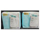 2- Dove Sensitive body wash 61oz each box
