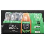 Pure Leaf Unsweetened Tea 18 pack 16.8oz bottles