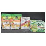 - Dried mango slices 24oz each. Layered fruit
