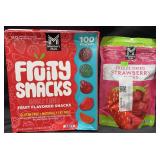 100-.8 oz Fruity Snacks & 3oz freeze dried