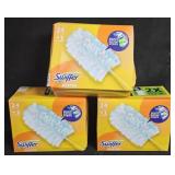 3- Swiffer Duster 24 count w/ handle each box