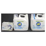 2- All laundry detergent 208oz each. All dryer