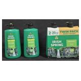 4- Irish Spring body wash 30oz each