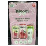 15-12oz Bloom Pop probiotic sodas