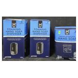 2- Foaming hand soap dispenser. Foaming hand soap