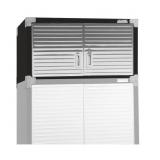 Seville Classics Cabinet Stacker graphite factory