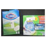 Clirox toilet tablets 6 count. Scrubbing Bubbles