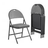 COSCO SmartFold Fabric Folding Chair 4 pack