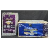 Ultra soft facial tissue 12 cube boxes. Soft and