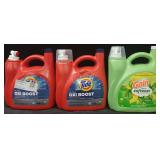 2 tide ultra oxi boost 128 fl oz bottles. Gain