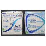 Sensodyne toothpaste 4 tubes. Pronamel toothpaste