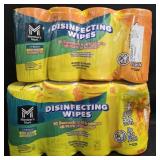 2- Disinfectant Wipes 312 count each
