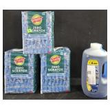 Dawn Platinum dish soap 90oz. 3- Scotch Brite