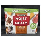 60-Purina moist & meaty dog food pouches