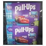 2- Boxes of Pull-ups 2T/3T 128ct per box
