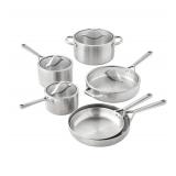 MSRP: $156 10-piece Tri-ply Modern Cookware Set