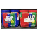 2-48oz Jif Extra Crunchy peanut butter & 2-48oz