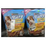 2 18ct value pk busy with beggin 66.7oz dog