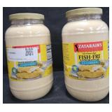 2- Zatarains fish fry seasoning 5.75lb each