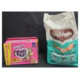 Bonkers Purr Pops 36 count. Nutrish cat food 6lb