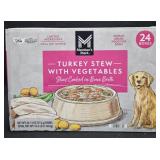 Turkey stew w/ vegetables Dog food 24 count